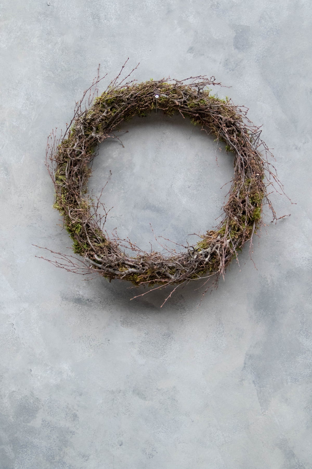 Schmaler Mooskranz mit wildem Bonsai · Ø 40–50 cm · Natur · 50 cm · Ansicht 1