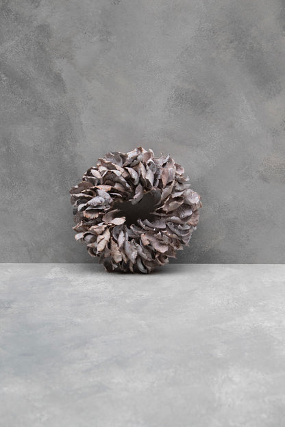 Palmblattkranz · Ø 25–100 cm · Weiß gewaschen · 25 cm · Ansicht 1