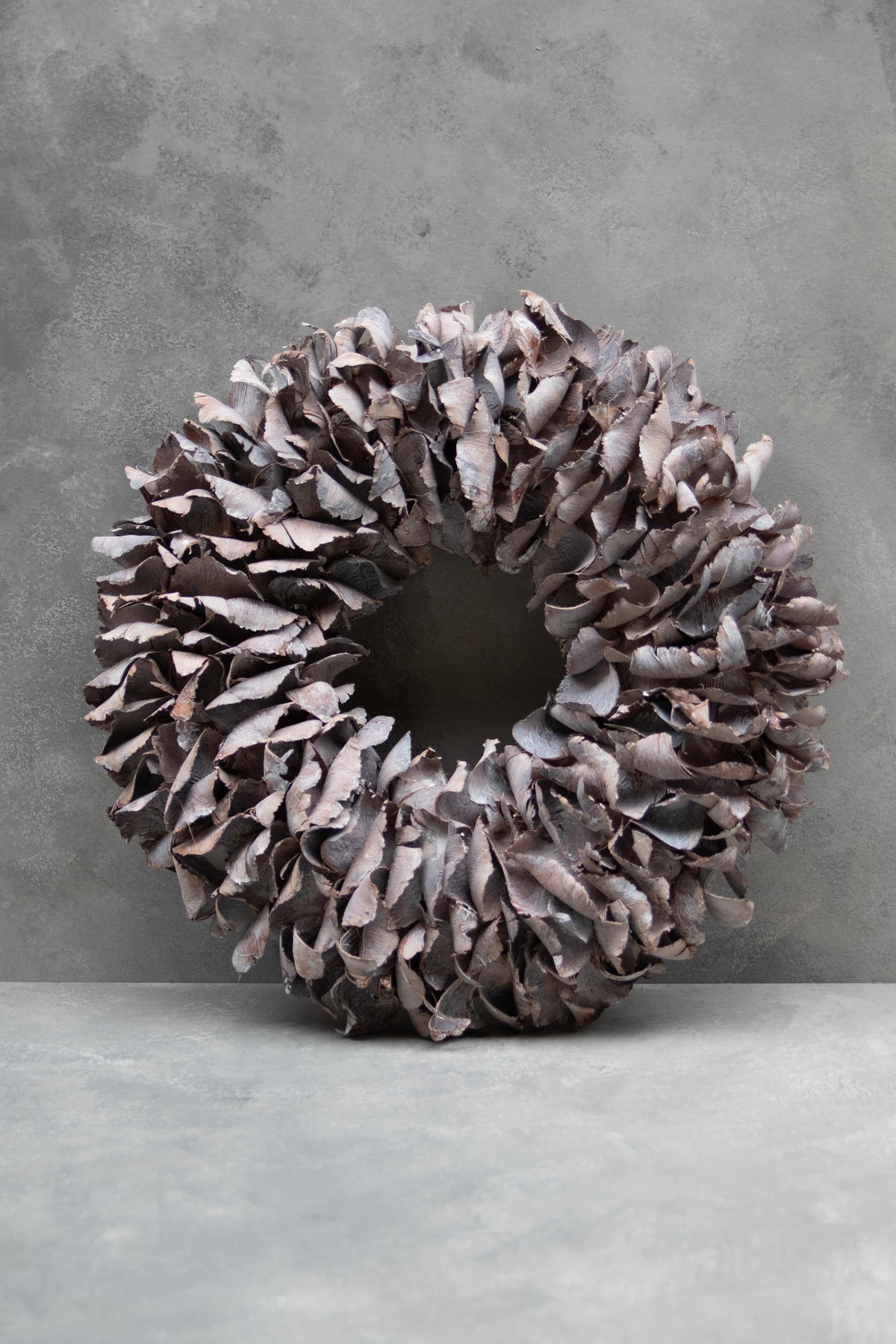 Palmblattkranz · Ø 25–100 cm · Weiß gewaschen · 65 cm · Ansicht 1