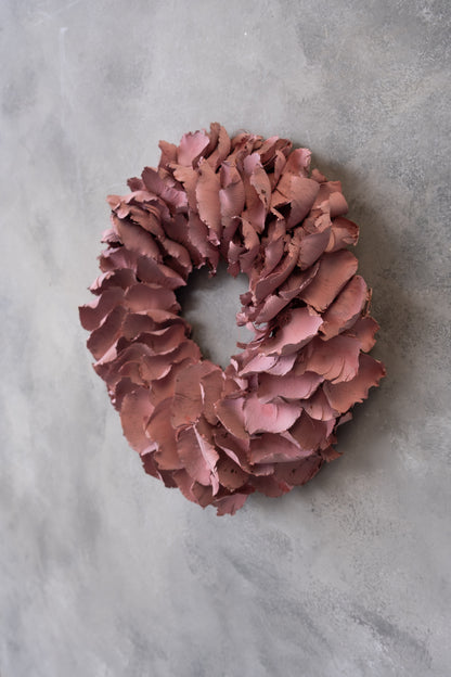 Palmblattkranz · Ø 25–100 cm · Tonrosa · 25 cm · Ansicht 3