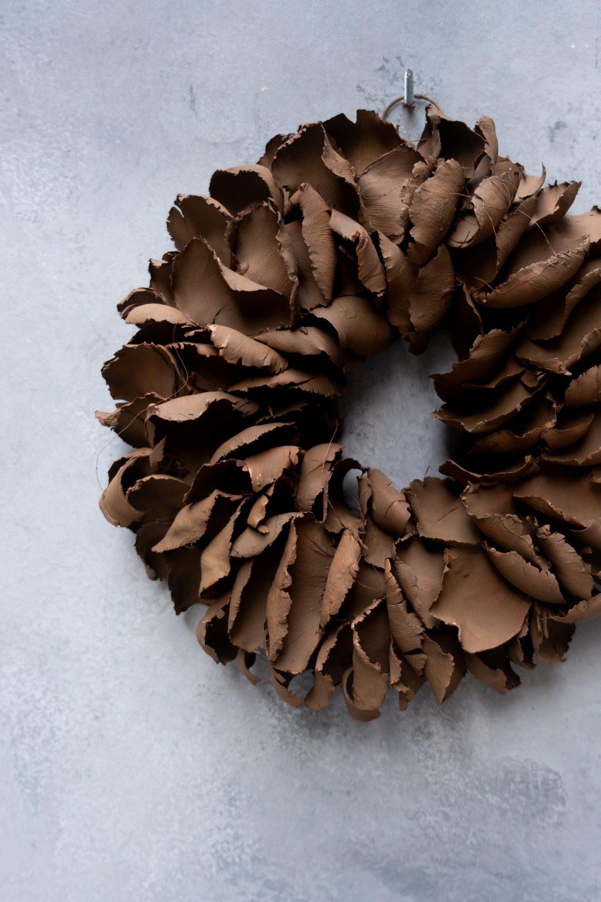 Palmblattkranz · Ø 25–100 cm · Kakao · 25 cm · Ansicht 2