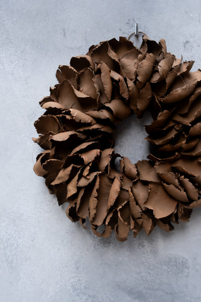 Palmblattkranz · Ø 25–100 cm · Kakao · 25 cm · Ansicht 2