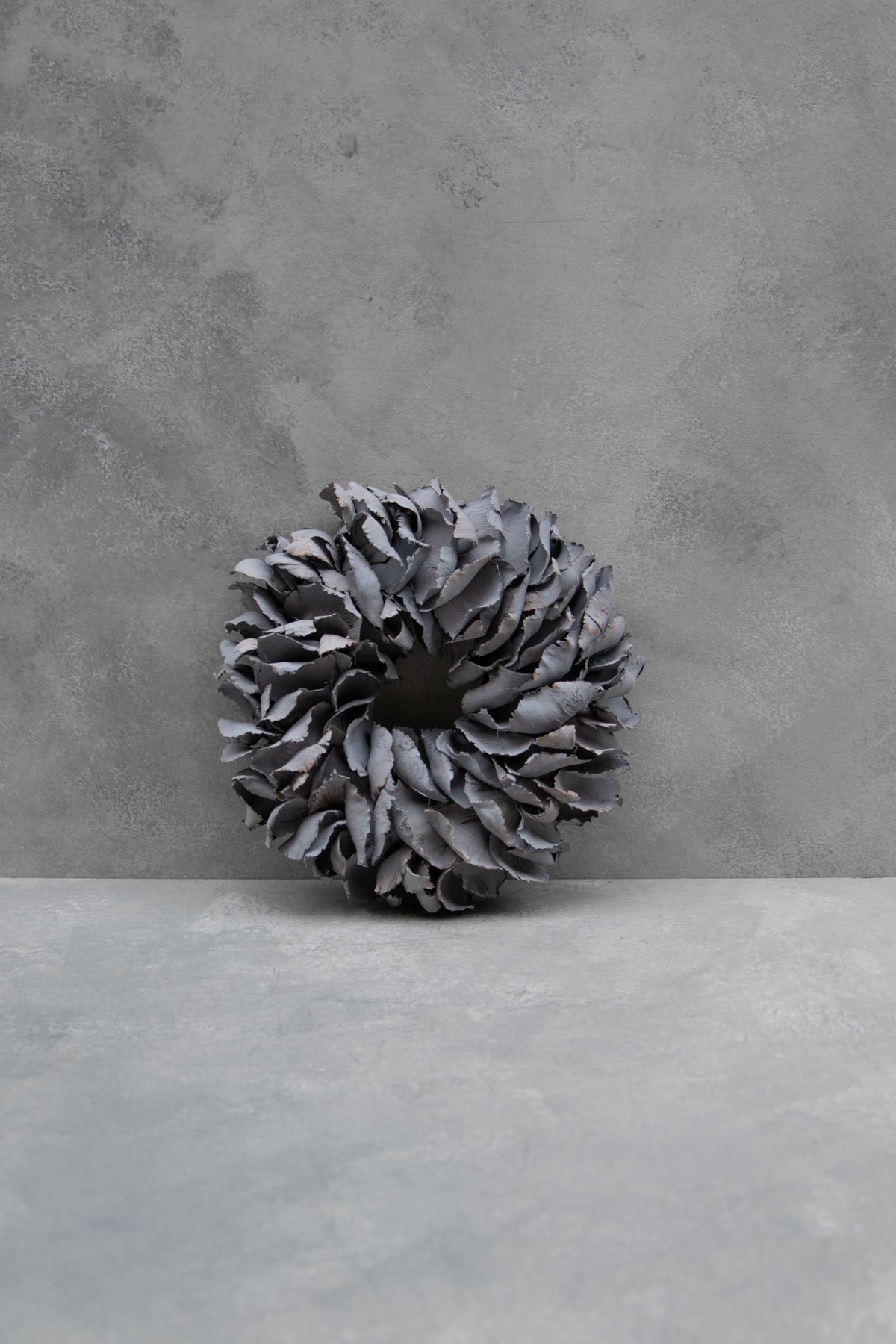 Palmblattkranz · Ø 25–100 cm · Rauchgrau · 40 cm · Ansicht 1