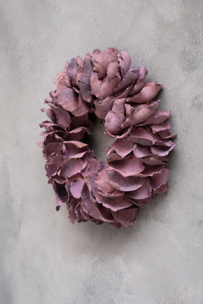 Palmblattkranz · Ø 25–100 cm · Mauve · 25 cm · Ansicht 3
