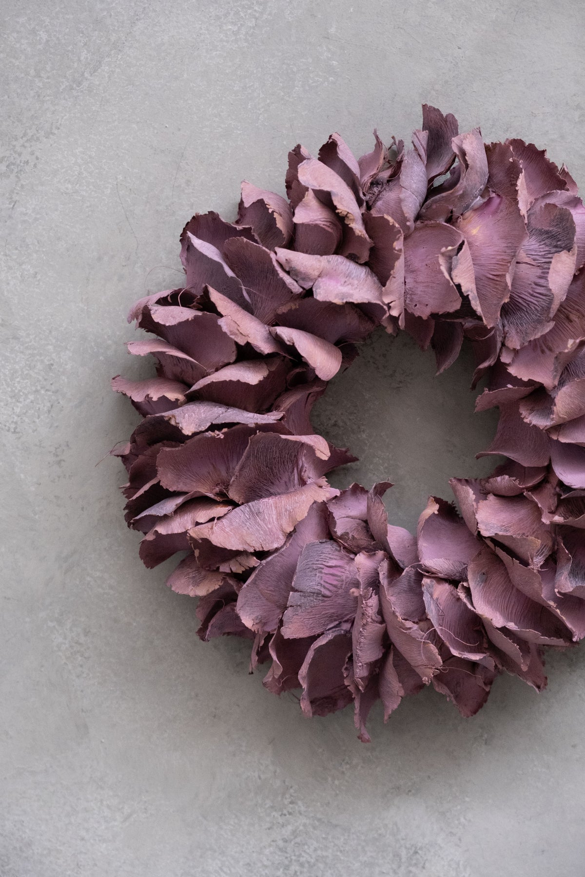 Palmblattkranz · Ø 25–100 cm · Mauve · 25 cm · Ansicht 2