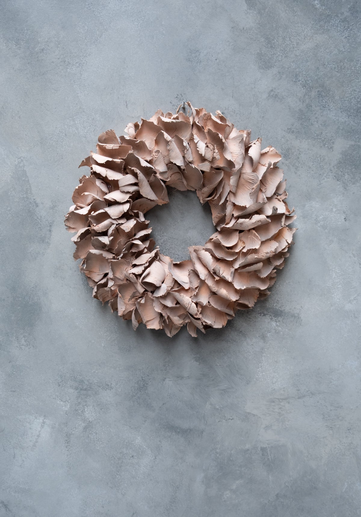 Palmblattkranz · Ø 25–100 cm · Altrosa · 25 cm · Ansicht 1