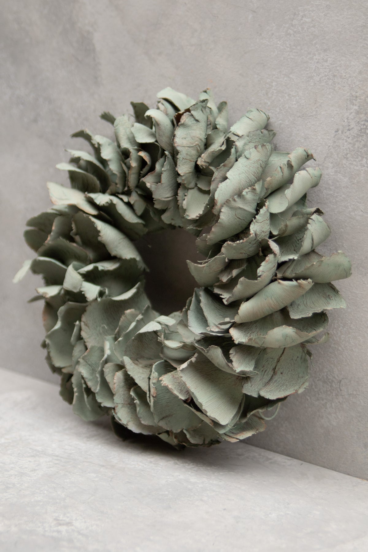 Palmblattkranz · Ø 25–100 cm · Meergrün · 25 cm · Ansicht 2