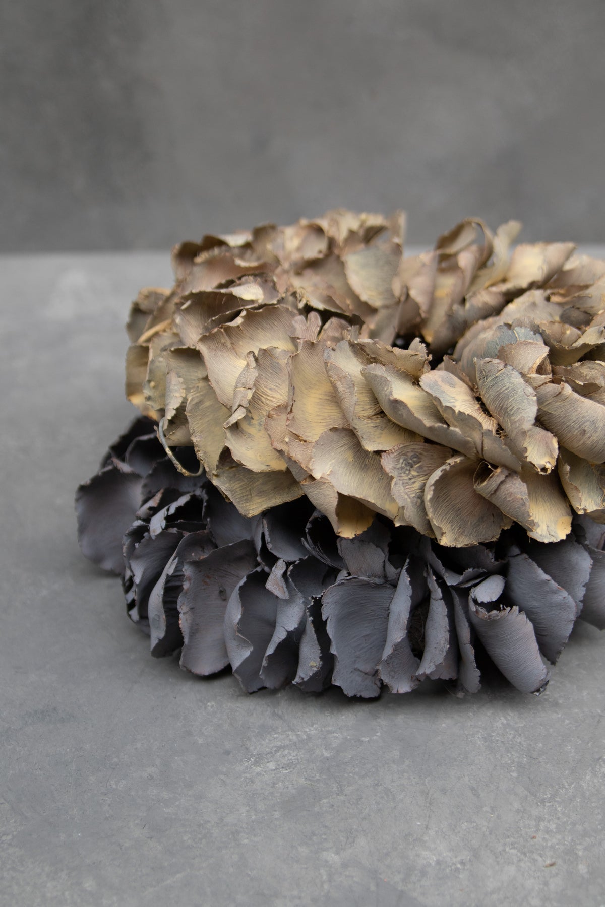 Palmblattkranz · Ø 25–100 cm · Sandgelb · 25 cm · Ansicht 2
