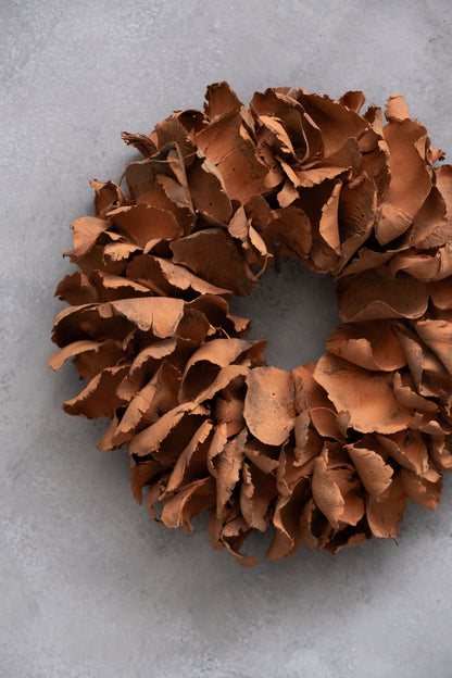 Palmblattkranz · Ø 25–100 cm · Terrakotta · 25 cm · Ansicht 2