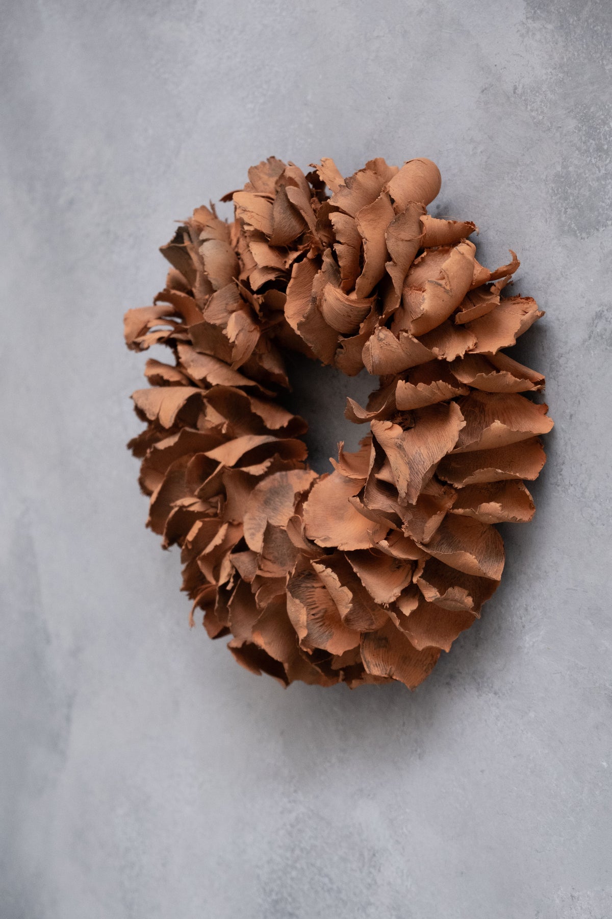 Palmblattkranz · Ø 25–100 cm · Terrakotta · 25 cm · Ansicht 3