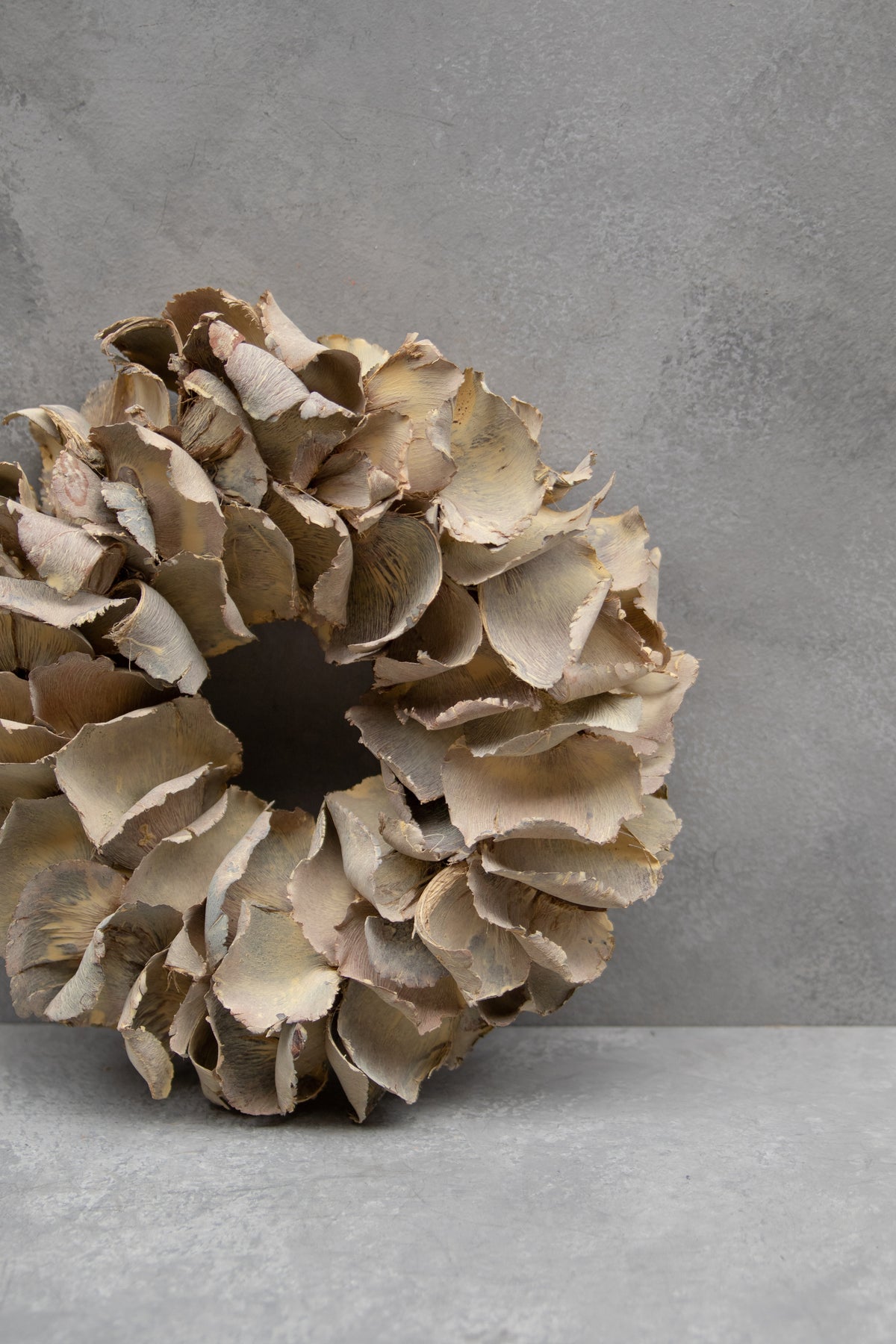 Palmblattkranz · Ø 25–100 cm · Sandgelb · 25 cm · Ansicht 4
