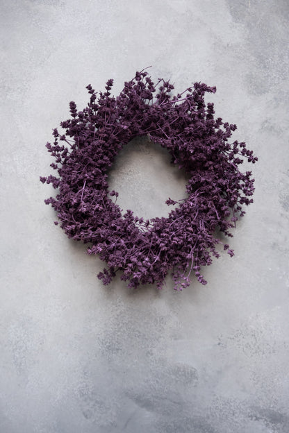 Wildlavendelkranz · Ø 25–35 cm · Mauve · 25 cm · Ansicht 3