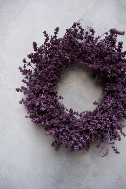 Wildlavendelkranz · Ø 25–35 cm · Mauve · 25 cm · Ansicht 2