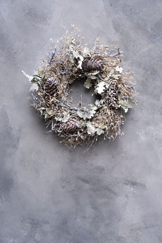 Naturkranz „Caspar“ · Ø 35 cm · Natur · 35 cm · Ansicht 1