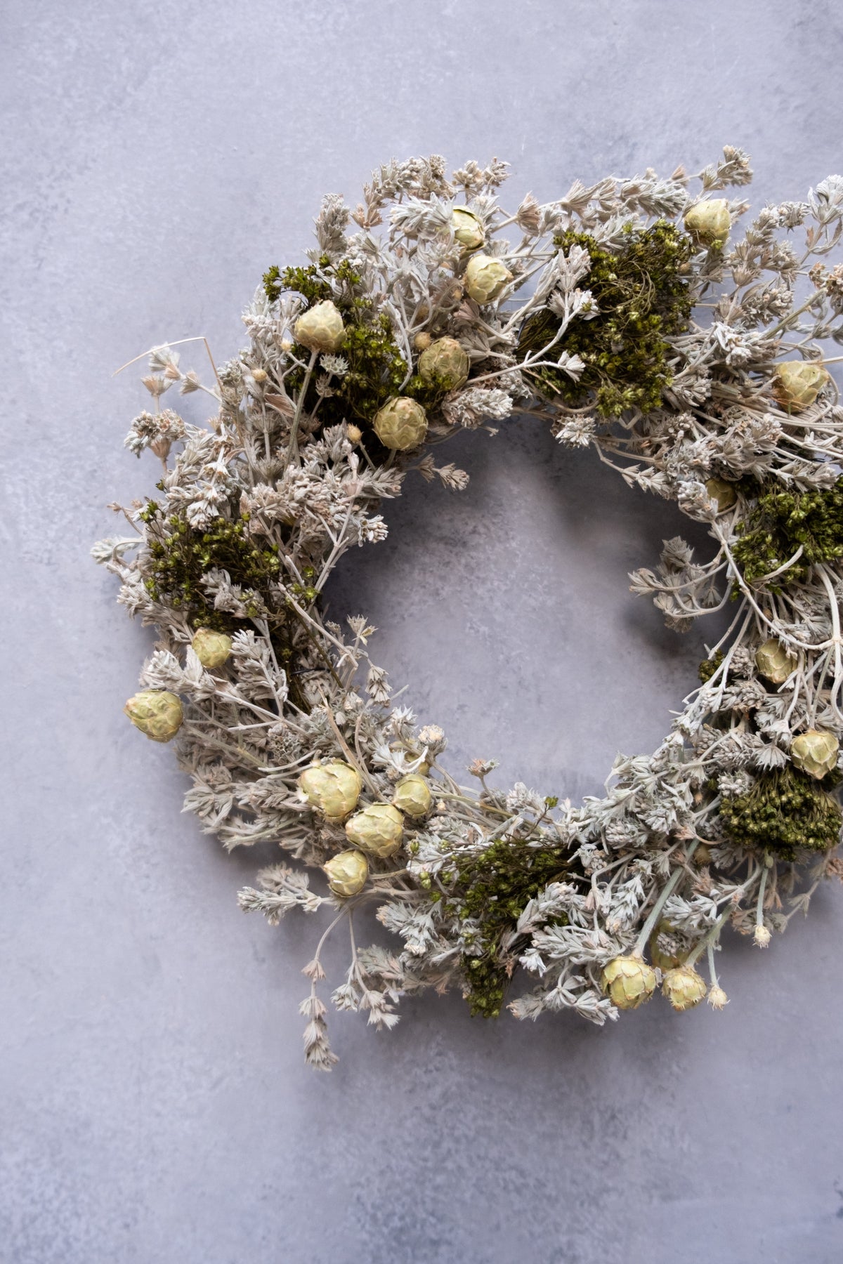 Naturkranz „Ebbe“ · Ø 25 cm · Grün · 25 cm · Ansicht 2