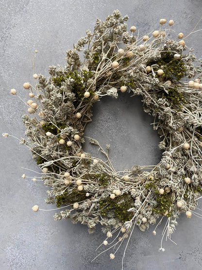 Naturkranz „Rowan“ · Ø 25 cm · Grün · 25 cm · Ansicht 1