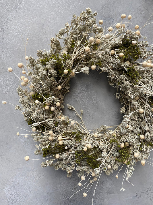 Naturkranz „Rowan“ · Ø 25 cm · Grün · 25 cm · Ansicht 1