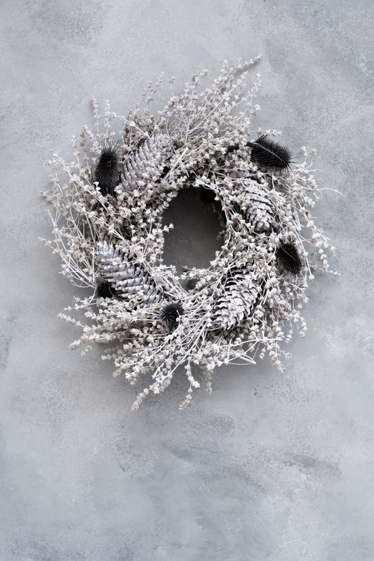 Wildlavendelkranz „Vesper“ · Ø 35 cm · Natur · 35 cm · Ansicht 1