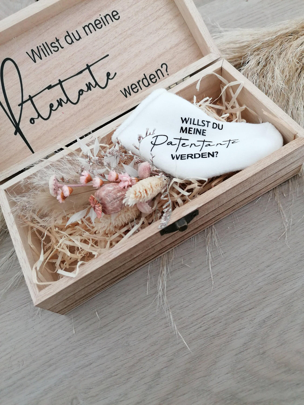 Geschenkbox - Möchtest du meine Patentante sein?