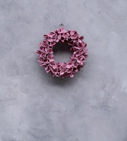 Baumwollkapselkranz · Cerise-Pink · Ø 20–30 cm