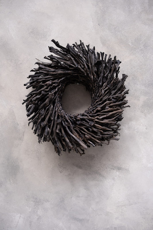 Botay wreath · Black