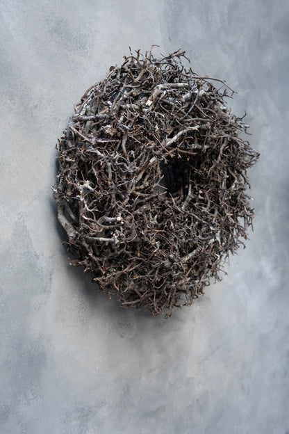 Bonsai wreath thick · Natural