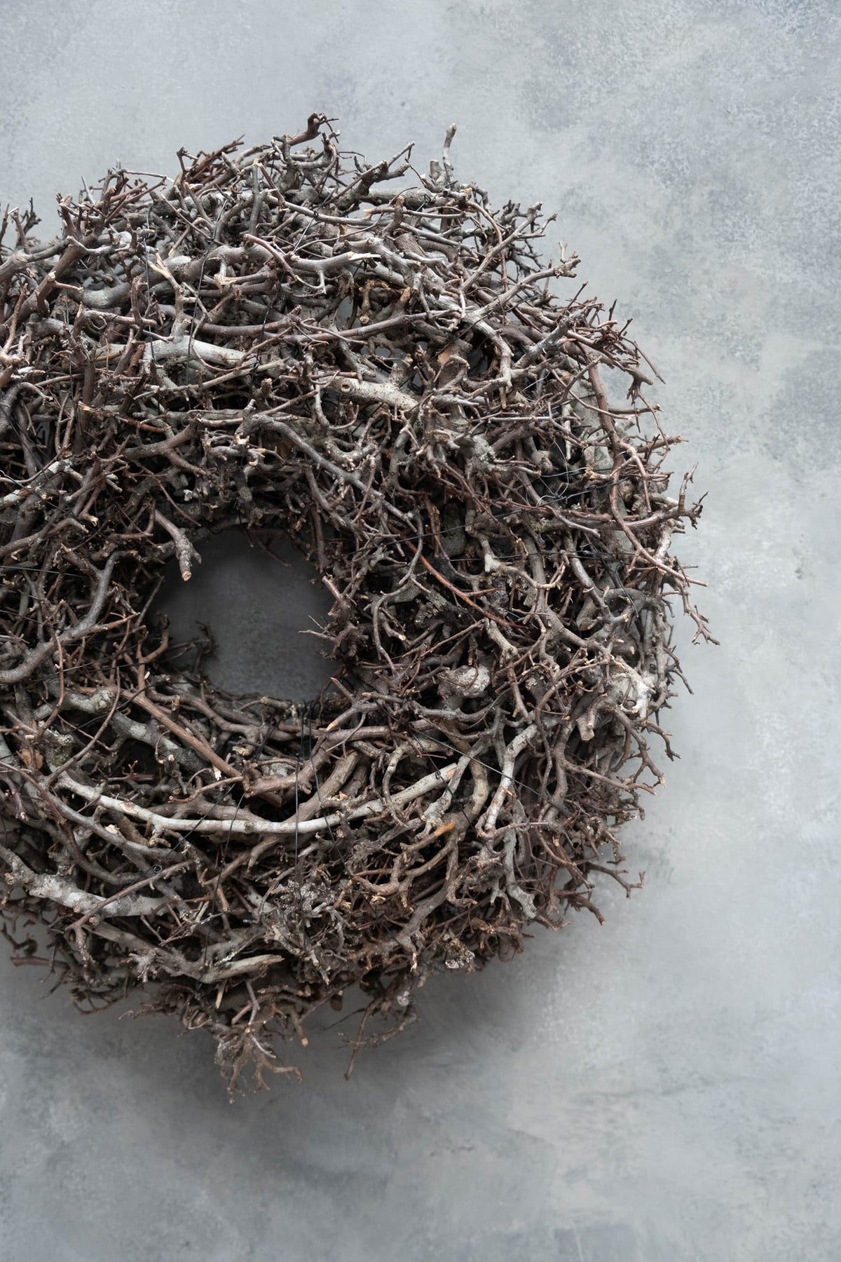 Bonsai wreath thick · Natural