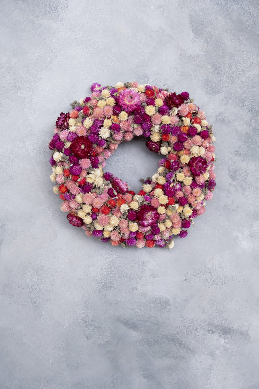 Gomphrena mix wreath · Nicht angegeben