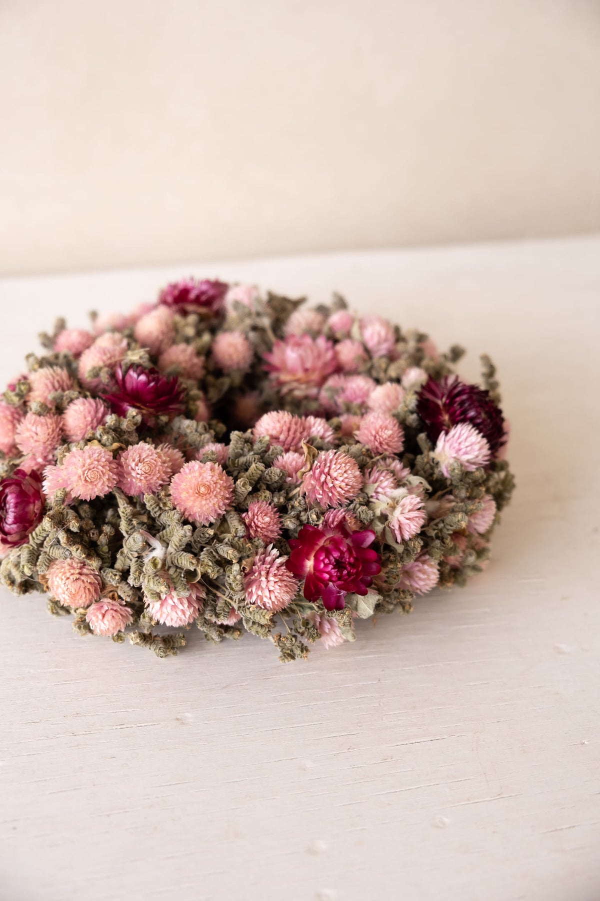 Gomphrena mix wreath · Nicht angegeben