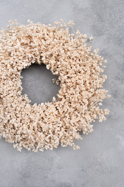 Oregano wreath · Cream