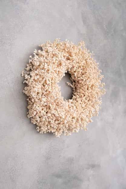 Oregano wreath · Cream