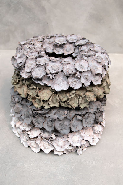Coco flower wreath · Grey smoke